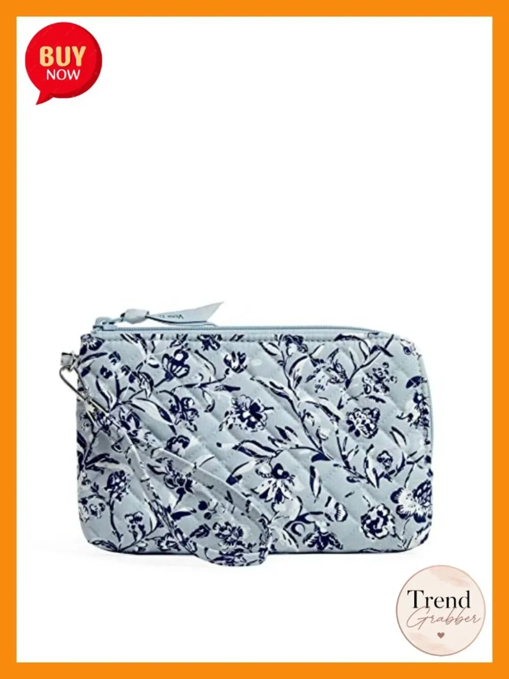 Cotton Wristlet with RFID Protection